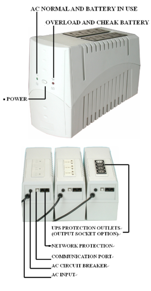 PM-650~1000  |Line Interactive UPS|PM Series